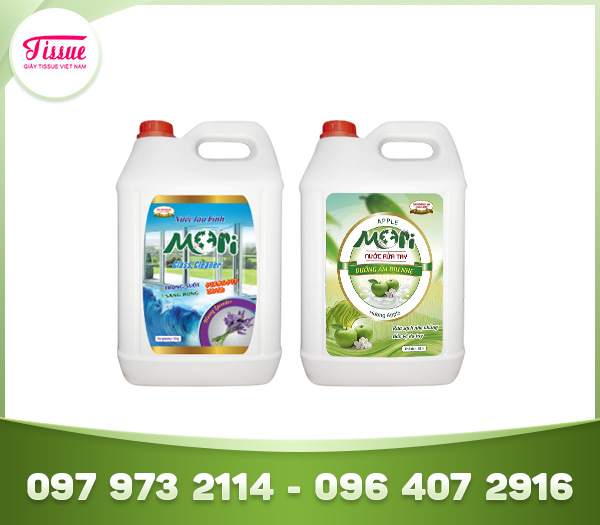 Nước rửa tay MORI can 5 lít